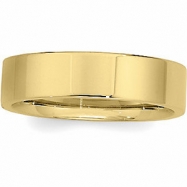 Picture of 14K Yellow Gold Flat Comfort Fit Band