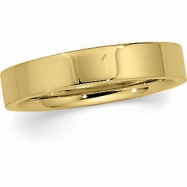 Picture of 18K Yellow Gold Flat Comfort Fit Band