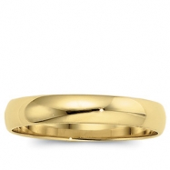 Picture of 10K Yellow Gold Light Half Round Band