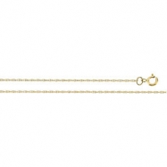 Picture of 14K Yellow 24 IN Rope Chain