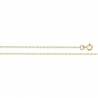 14K Yellow 20 IN Solid Rope Chain