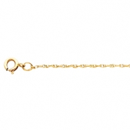 Picture of 14K Yellow 7 INCH Solid Rope Chain