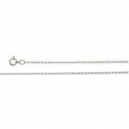 Picture of 14K Yellow 16.00 INCH ROLO CHAIN WITH SPRING RING Rolo Chain With Spring Ring