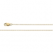 14K Yellow 7 INCH Lasered Titan Gold Rope Chain