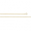 14K Yellow 7 INCH Lasered Titan Gold Rope Chain