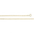 14K Yellow 18 INCH Lasered Titan Gold Rope Chain