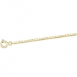 14K Yellow 7 INCH Solid Box Chain