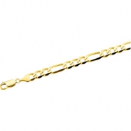 Picture of 14K Yellow 18 INCH Figaro Chain