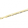 14K Yellow 18 INCH Figaro Chain