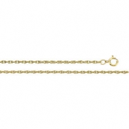 Picture of 14K Yellow 7 INCH Solid Rope Chain