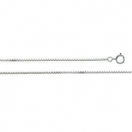 Picture of Sterling Silver 16 INCH Diamond Cut Box Chain