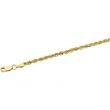 14K Yellow 7 INCH03.00 ROPE CHAIN (REPLACING CH508) 03.00 Mm Rope Chain