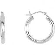 Picture of Sterling Silver Pair Hoop Earring