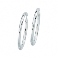 Picture of Sterling Silver Hinged Earring