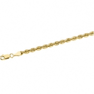 Picture of 14K Yellow 7 INCH 04.00 MM ROPE CHAIN (REPLACING CH509) 04.00 Mm Rope Chain