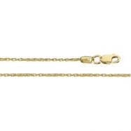 Picture of 14K Yellow 07.00 INCH WHEAT CHAIN Wheat Chain