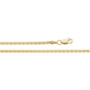 Picture of 14K Yellow 07.00 INCH WHEAT CHAIN Wheat Chain