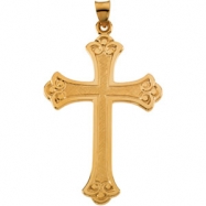 Picture of 14K Yellow Gold Cross Pendant