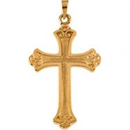 Picture of 14K Yellow Gold Cross Pendant