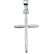 Platinum Cross Pendant