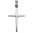 Platinum Cross Pendant