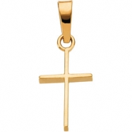 Picture of 14K Yellow Gold Cross Pendant