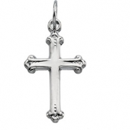 Picture of 14K White Gold Cross Pendant