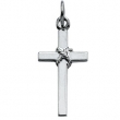 Platinum Cross Pendant