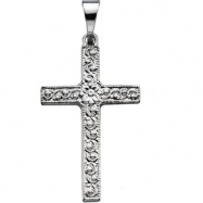 Picture of Platinum Cross Pendant