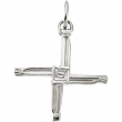 14K Yellow Gold St. Bridgets Cross Pendant