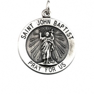 Picture of 14K Yellow Gold St. John The Baptist Medal