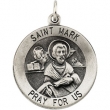 14K Yellow 15.00 MM St. Mark Medal