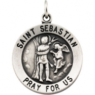 Picture of 14K Yellow Gold St. Seabastian Medal