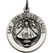 14K Yellow 15.00 MM San Juan Of Los Lagos Medal