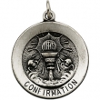 Sterling Silver 18.3 Rd Confirmation Cup Pend Medal