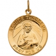 14K Yellow Gold St. Jude Thaddeus Medal