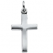 Platinum Cross Pendant