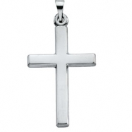 Picture of 14K White Gold Cross Pendant