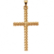 Picture of 14K Yellow Gold Cross Pendant