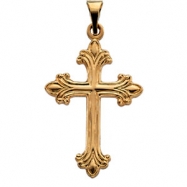 Picture of 14K Yellow Gold Cross Pendant