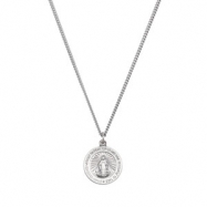 Picture of Sterling Silver 14.75 Rd Miraculous Pend Medal