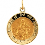 Picture of 14K Yellow 15.00 MM Scapular Medal