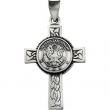 Sterling Silver 28.5x20.75 Us Army Cross