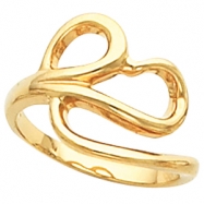 Picture of 14K Yellow Gold Metal Fashion Ring