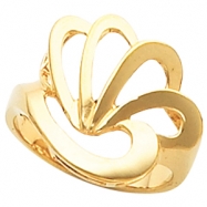 Picture of 14K Yellow Gold Metal Fashion Ring