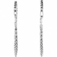 Picture of Sterling Silver Pair Fashion Earrings