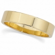 18K Yellow Gold Flat Band