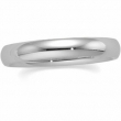 14K White Gold Comfort Fit Band