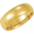 18K Yellow Gold Comfort Fit Band