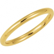 Picture of 18K Yellow Gold Comfort Fit Band